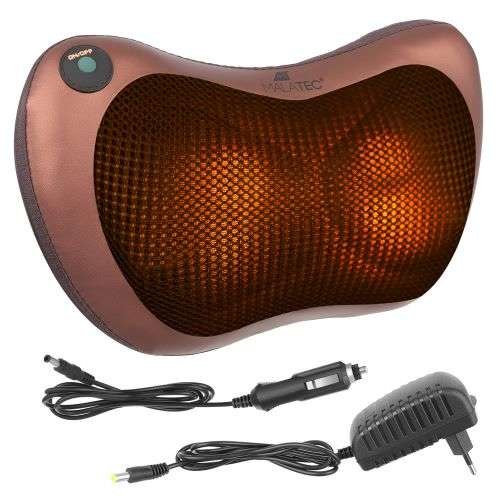 Electric Massager Pillow with Heating Function For Pain Relief and Neck / Back Relaxation