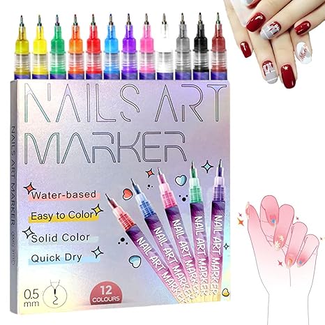 Gorvalin Nail Art Pens