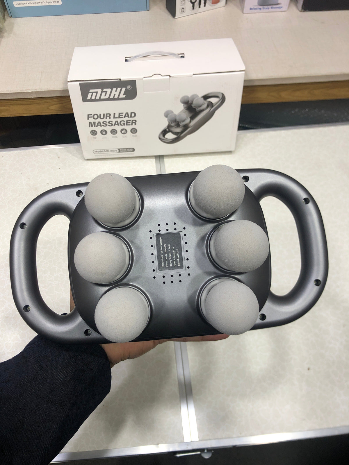 MDHL Multifunctional Six Head Muscle Relaxation Massager MD-8079
