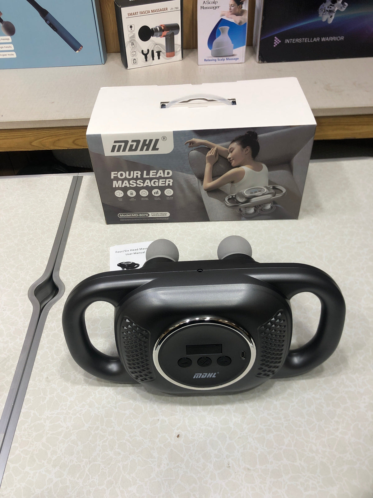 MDHL Multifunctional Six Head Muscle Relaxation Massager MD-8079