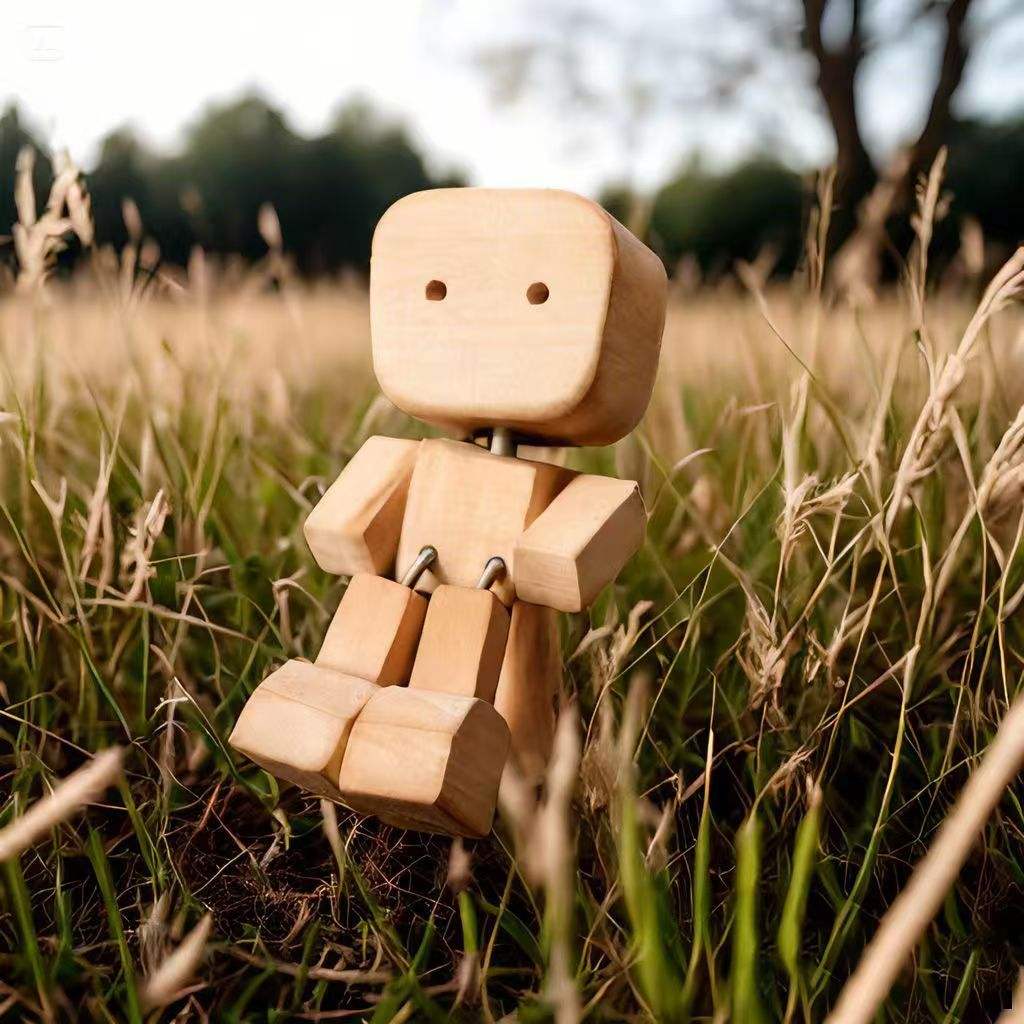 Handcrafted Wooden Block Buddy Figurines🌲