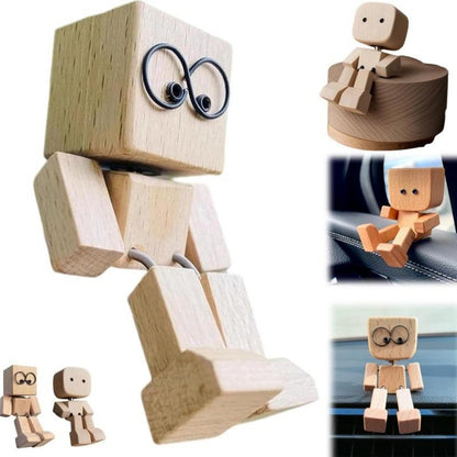 Handcrafted Wooden Block Buddy Figurines🌲