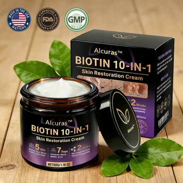 Alcuras Biotin 10-IN-1 Skin Restoration Cream