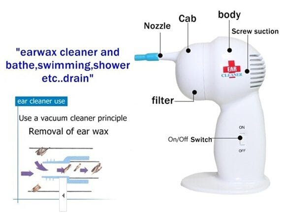 WaxVac Gentle Electric Ear Vacuum Cleaner